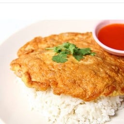 ข้าวไข่เจียวหมูสับ