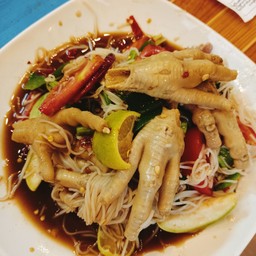 ตำซั่วตีนไก่ปลาร้า