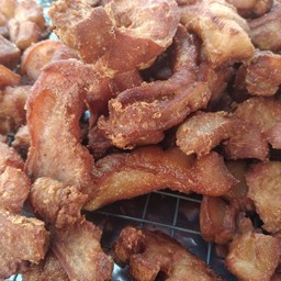 หมูมันทอด