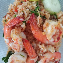 ข้าวผัดต้มยำกุ้ง