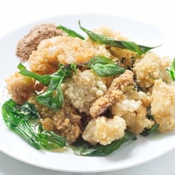 ไก่ทอดพริกเกลือ  เจ