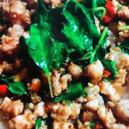 กระเพราหมู