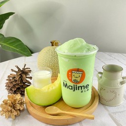 เมล่อนนมสดปั่น