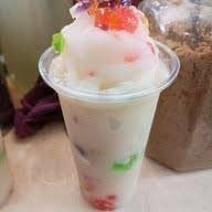นายเทียนมะพร้าวปั่นนมสด