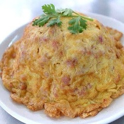 ข้าวไข่เจียวแหนม