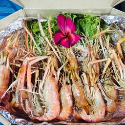 กุ้งเผาไซส์ L 1kg.