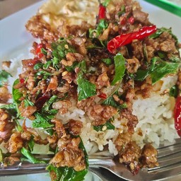 ข้าวกระเพราหมูสับ