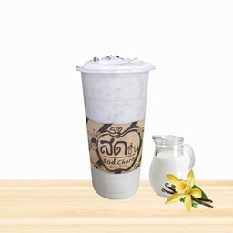 นมสดวานิลลา (เย็น)
