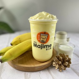 นมสดกล้วยปั่น