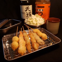 Meat set เนื้อสัตว์รวม 6 ไม้