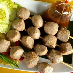 ลูกชิ้นเห็ดหอม 4ไม้