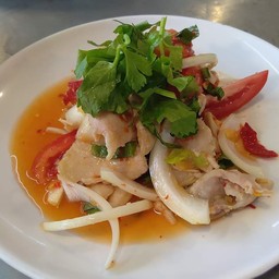 ยำเนื้อปลา