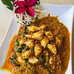 เนื้อปูผัดผงกะหรี่