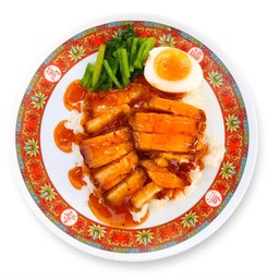 ข้าวหมูกรอบ ( ( ( พิเศษ ) ) )