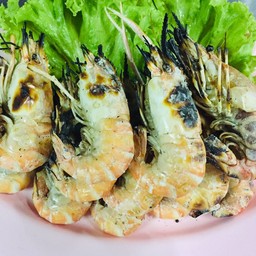 กุ้งเผาไซส์ M 0.5kg.