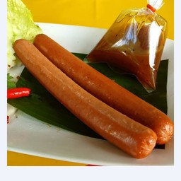 ไส้กรอกรมควัน 2ชิ้น