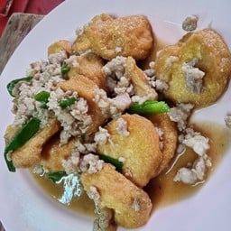 เต้าหู้ผัดหมูสับ