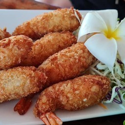 กุ้งชุบแป้งทอด