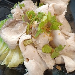 เนื้อปลาลวกจิ้ม