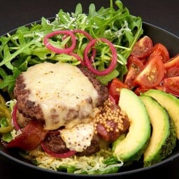 Bunless Double Black Angus Beef Burger