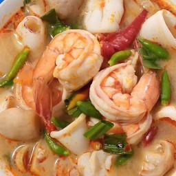 ต้มยำรวม หมู/ไก่/หมึก/กุ้ง