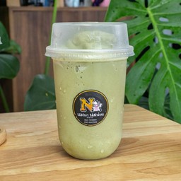 นมชาเขียวปั่น