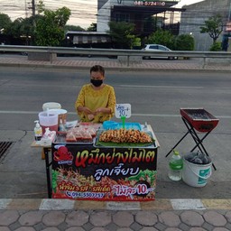 ลูกเจี๊ยบหมึกย่างไม้โตหน้ามินิแบร์ประตู1