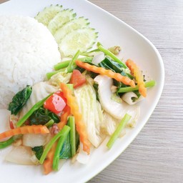 ผักรวม (ไม่เนื้อสัตว์)