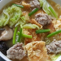 ต้มจืดไข่น้ำหมูสับ