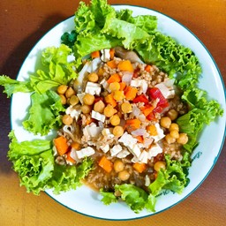 ก๋วยเตี๋ยวหมูสับเจ Vegan