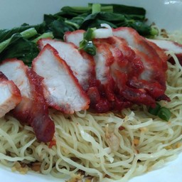 บะหมี่หมูแดงล้วน