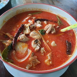 ต้มยำไก่น้ำข้น