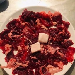 สามใบเถา เนื้อย่าง ปลาจุ่ม