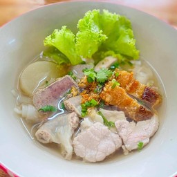 อาหารตามสั่ง ต้มเลือดหมู (เจ้ปอง)