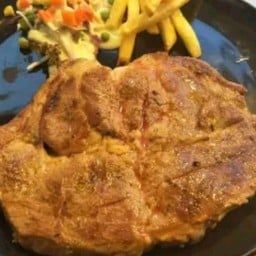 สเต็กหมู พอร์คช็อป