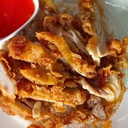 ข้าวมันไก่ทอด