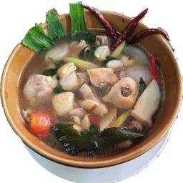 ต้มยำไก่น้ำใส