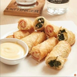 ปอเปี๊ยะแฮมชีส