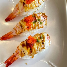 กุ้งเบิร์นชีส