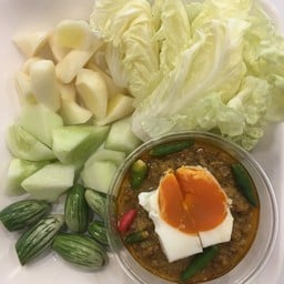 น้ำพริกมะขามผักสด