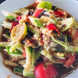 ส้มตำแตงปูปลาร้า