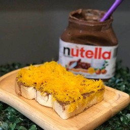 ปังหอม นูเทล่า ฝอยทอง