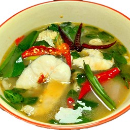 ต้มยำปลาช่อนน้ำใส