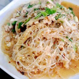 ลาบวุ้นเส้นหมู