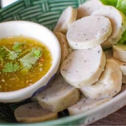 หมูยอลวกน้ำจิ้มซีฟู้ด