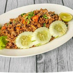 ข้าวผัดผักเห็ดเต้าหู้