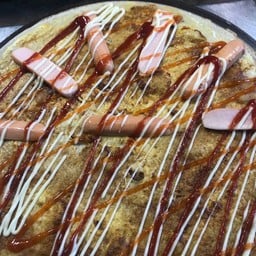 ไข่+พริกเผา+ไส้กรอก