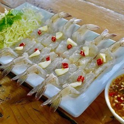 กุ้งแช่น้ำปลา