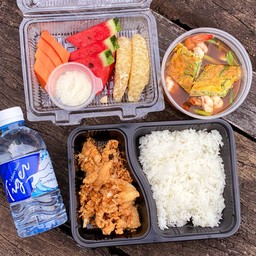 Boxset สุดคุ้ม สำหรับ 1 ท่าน 299บาท รับฟรี น้ำดื่ม