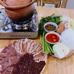 ชุดหมูจุ่ม+หมูสามชั้นสไลด์+ตับหมู(พร้อมชุดผัก+ไข่+เต้าหู้)